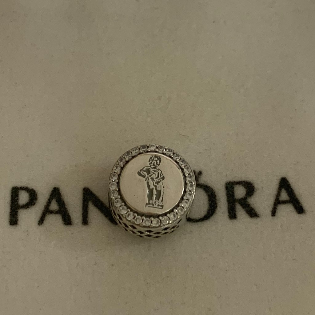 Pandora Peeing Boy Statue Brussels - Manneken Pis Dangle Charm
